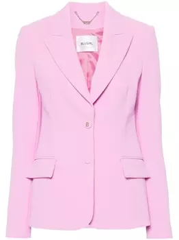 Blugirl креповый пиджак, розовый