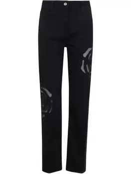 Blugirl прямые джинсы, черный