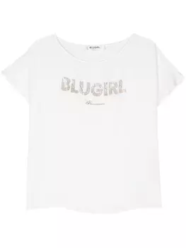 Blugirl туника с кристаллами, белый