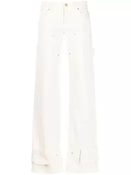 Blumarine брюки оверсайз, белый