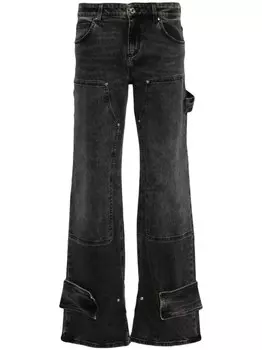 Blumarine джинсы карго, черный