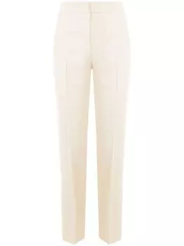 Blumarine облегающие брюки, нейтральный цвет