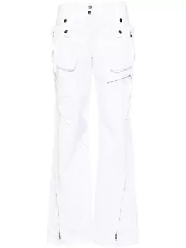 Blumarine прямые брюки, белый