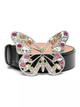 Blumarine ремень с пряжкой, черный