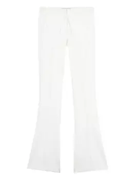 Blumarine твиловые брюки, белый