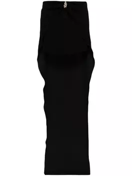 Blumarine юбка мини с кристаллами, черный