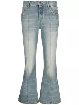 Blumarine укороченные джинсы, синий