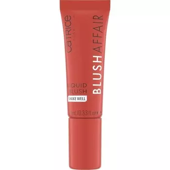 Blush Affair Жидкие румяна Стойкие легкие многоцелевые средства для макияжа щек и губ Веганские Не тестировались на животных Без парабенов Глютен Консерванты 20 Апельсиновая шипучка 0,34 жидких унций Catrice