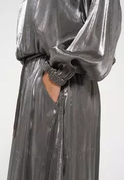 Блуза 10DAYS, серебристый