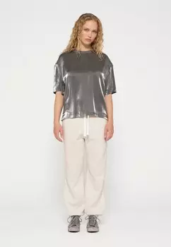 Блуза 10DAYS, серебристый