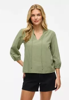 Блуза 3/4-RMELN VILA, зеленый