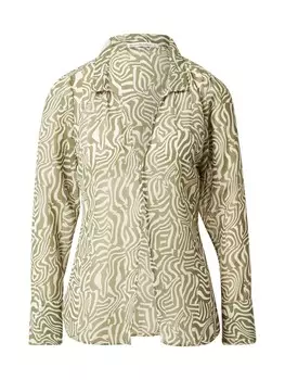 Блуза Abercrombie & Fitch, хаки