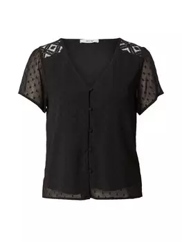 Блуза About You HENRIETTE, черный