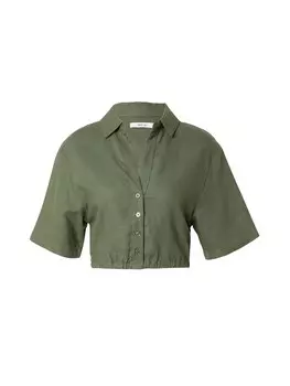 Блуза About You, темно-зеленый