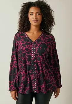 Блуза ABSTRACT Evans, черный