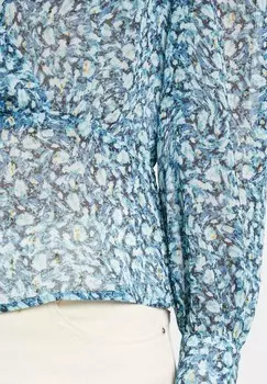 Блуза ABSTRACT PRINT Morgan, синий