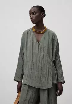 Блуза ADOLFO DOMINGUEZ, зеленый