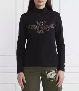 Блуза Aeronautica Militare Regular Fit, черный
