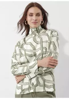 Блуза Alba Moda, оливковый