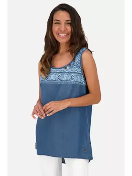 Блуза alife and kickin Carli, темно-синий