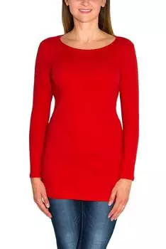 Блуза Alkato Langarmshirt, красный