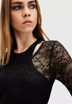 Блуза AllSaints, черный