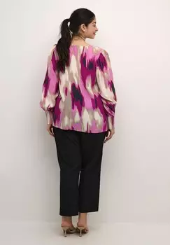 Блуза ALONA Kaffe Curve, розовый