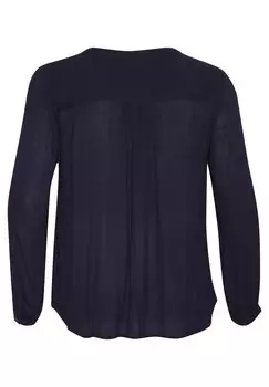 Блуза AMI Kaffe Curve, фиолетовый