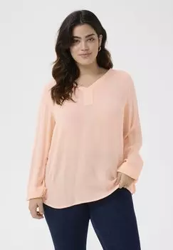 Блуза AMI Kaffe Curve, оранжевый