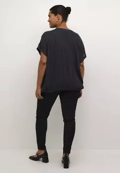 Блуза AMI STANLEY Kaffe Curve, черный