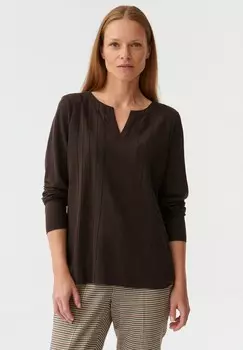 Блуза ANDRA TATUUM, коричневый