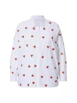 Блуза Angel of Style Hemdbluse, цвет schneewei