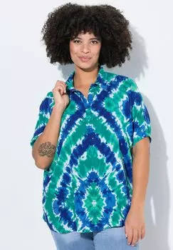 Блуза Angel of Style, сине-зеленый