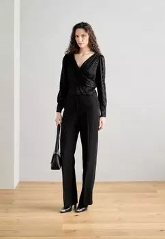 Блуза ANIMAL WRAP Scotch & Soda, черный