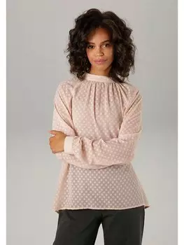 Блуза Aniston Bluse, бежевый