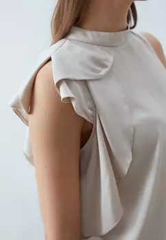 Блуза Anna Field, бежевый