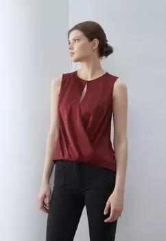 Блуза Anna Field, бордовый