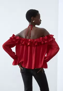 Блуза Anna Field, темно-красный