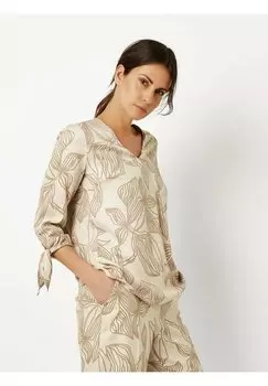 Блуза ANNA TONI, бежевый