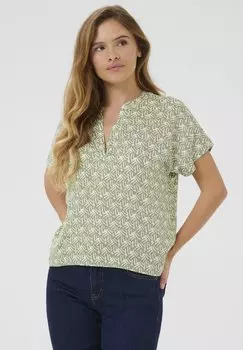 Блуза ANO Kaffe, зеленый