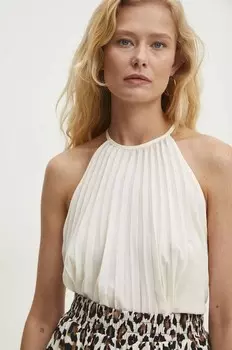 Блуза Answear Lab, бежевый