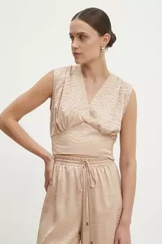 Блуза Answear Lab, бежевый