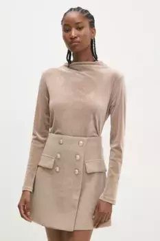 Блуза Answear Lab, бежевый