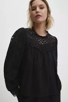 Блуза Answear Lab, черный