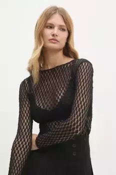 Блуза Answear Lab, черный