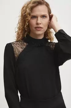 Блуза Answear Lab, черный