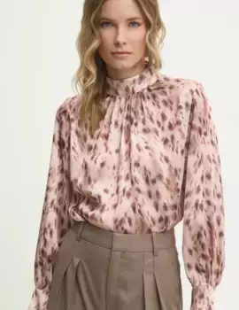 Блуза Answear Lab, коричневый