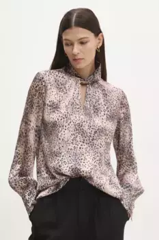 Блуза Answear Lab, коричневый