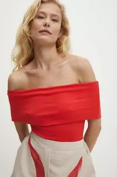 Блуза Answear Lab, красный