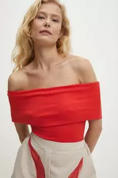 Блуза Answear Lab, красный